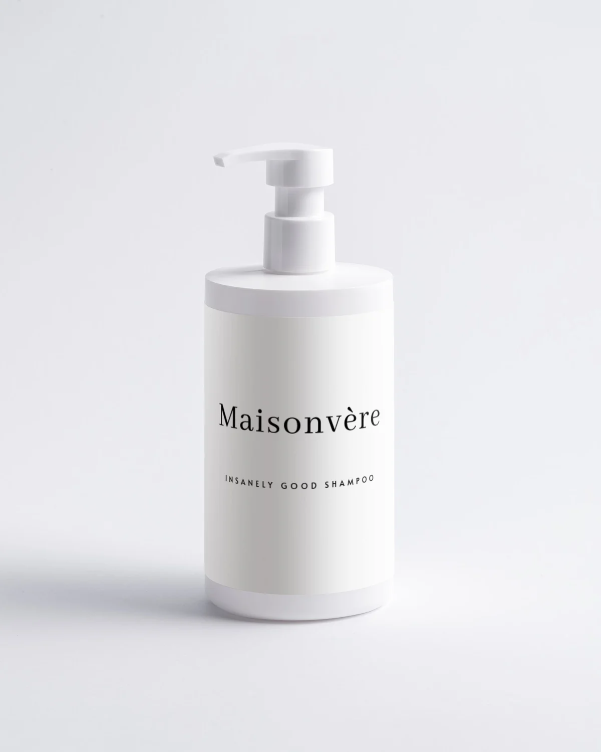 Maisonvère Insanely Good Shampoo pump bottle